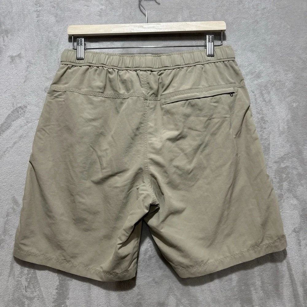 The North Face Shorts Men's Size M Beige Short Court Pull On Belted Mesh Lined